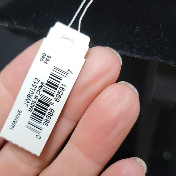 LIZ CLAIBORNE SILVER BEADED NECKLACE NWT - Picture 5 of 7